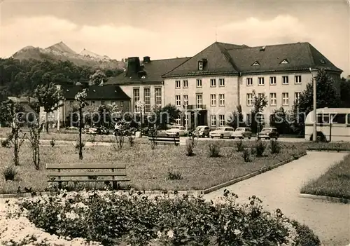 AK / Ansichtskarte Oelsnitz Erzgebirge Clubhaus Hans Marchwitza Kat. Oelsnitz Erzgebirge