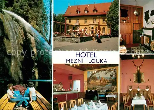 AK / Ansichtskarte Hrensko Hotel Mezni Louka Kat. Herrnskretschen