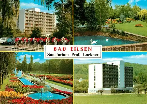 AK / Ansichtskarte Eilsen Bad Sanatorium Luckner Kat. Bad Eilsen