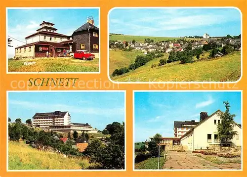 AK / Ansichtskarte Schnett Jugendherberge Kulturhaus Kat. Masserberg Thueringer Wald