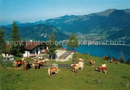 AK / Ansichtskarte Walchsee Tirol Jausenstation Lippenalm Kat. Walchsee