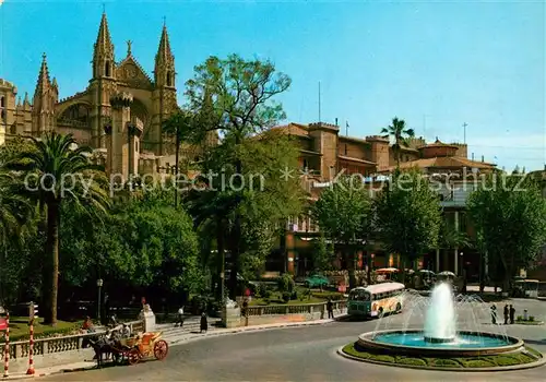 AK / Ansichtskarte Palma de Mallorca Plaza de la Raina Kat. Palma de Mallorca