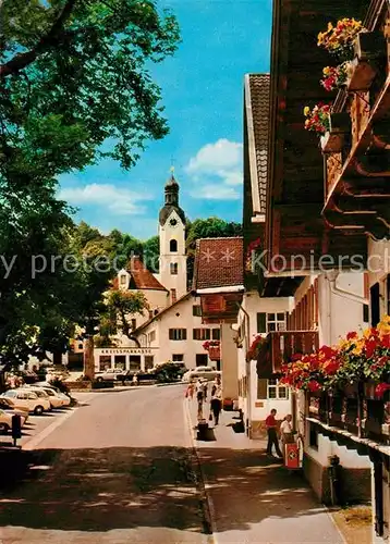 AK / Ansichtskarte Bad Kohlgrub Dorfstrasse Kat. Bad Kohlgrub