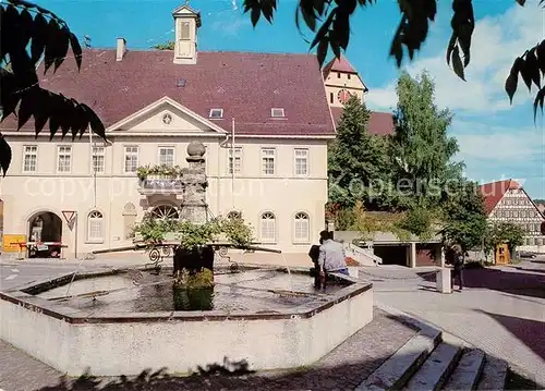 AK / Ansichtskarte Magstadt Brunnen Kat. Magstadt