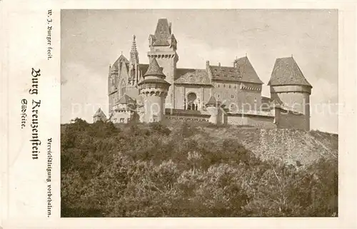 AK / Ansichtskarte Leobendorf Niederoesterreich Burg Kreuzenstein