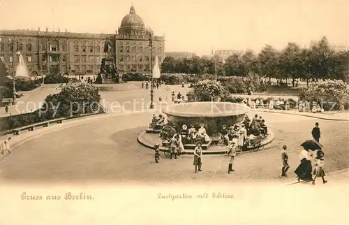 AK / Ansichtskarte Berlin Lustgarten mit Schloss Kat. Berlin