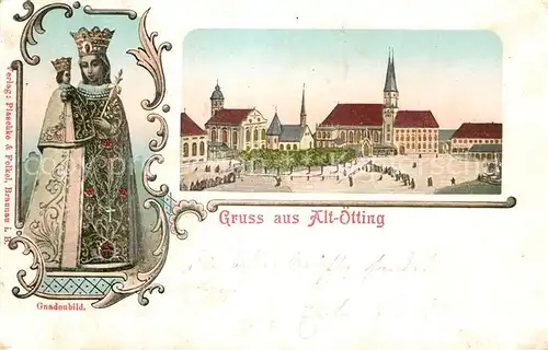 AK / Ansichtskarte Altoetting Gnadenbild Kloster Kirche Kat. Altoetting