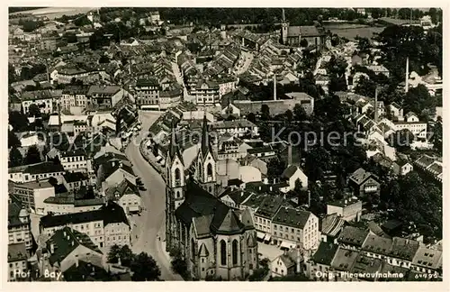 AK / Ansichtskarte Hof Cham Fliegeraufnahme Kat. Cham