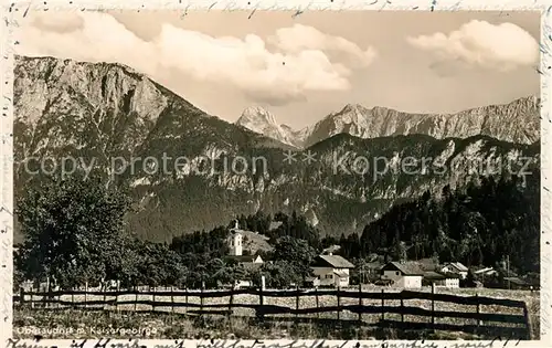 AK / Ansichtskarte Oberaudorf Kaisergebirge Kat. Oberaudorf