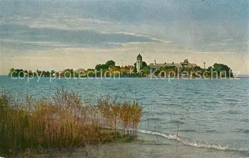 AK / Ansichtskarte Fraueninsel Chiemsee Panorama Kat. Chiemsee