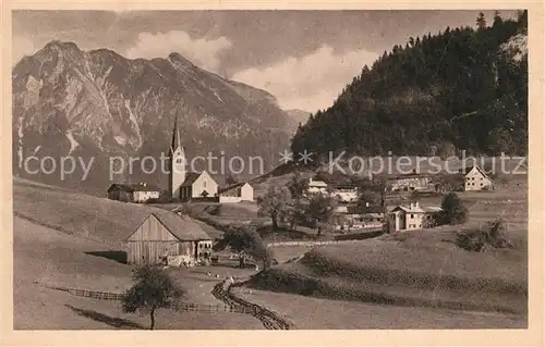 AK / Ansichtskarte Obertiefenbach Bayern mit Allgaeuer Alpen Kat. Oberstdorf