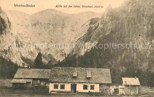 AK / Ansichtskarte Weichselboden Hoelle mit der hohen Weichsel Kat. Oesterreich