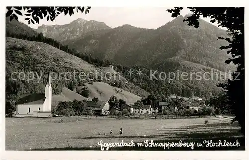 AK / Ansichtskarte Egerndach mit Schnappenberg und Hochlerch Kat. Staudach Egerndach