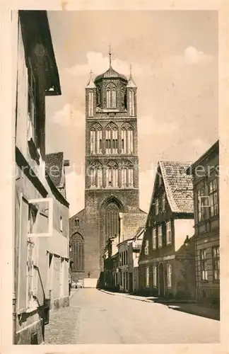 AK / Ansichtskarte Stralsund Mecklenburg Vorpommern Jakobikirche Kat. Stralsund