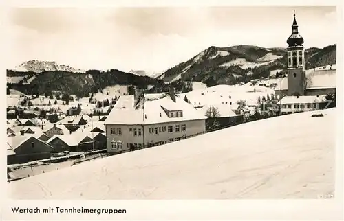 AK / Ansichtskarte Wertach Tannheimergruppen Kat. Wertach