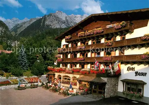 AK / Ansichtskarte Flirsch Hotel Basur Kat. Flirsch am Arlberg