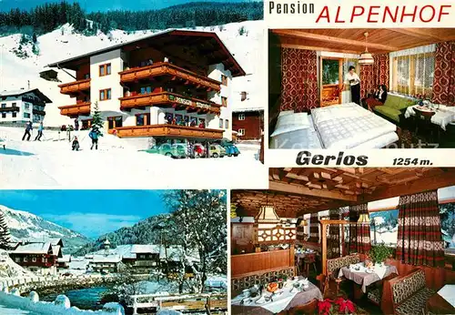 AK / Ansichtskarte Gerlos Pension Alpenhof Winter Kat. Gerlos
