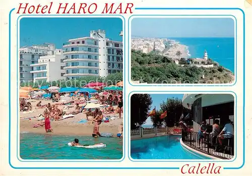 AK / Ansichtskarte Calella de Mar Hotel Haro Mar