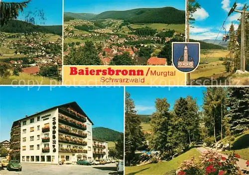 AK / Ansichtskarte Baiersbronn Schwarzwald Sesselbahn Kat. Baiersbronn