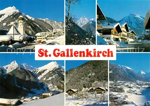AK / Ansichtskarte St Gallenkirch Vorarlberg  Kat. St. Gallenkirch
