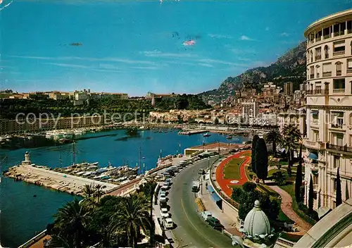 AK / Ansichtskarte Monaco Port Terrasses Hotel de Paris Kat. Monaco