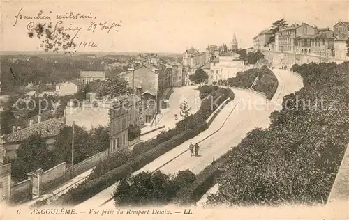 AK / Ansichtskarte Angouleme Vue prise du Rempart Desaix Kat. Angouleme