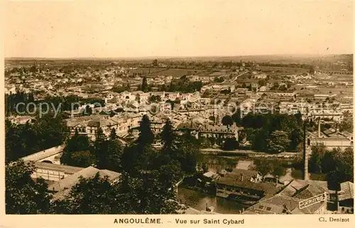 AK / Ansichtskarte Angouleme Vue sur Saint Cybard Kat. Angouleme