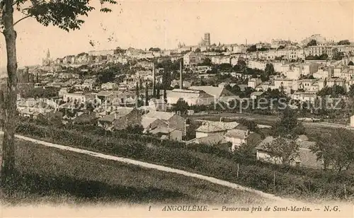 AK / Ansichtskarte Angouleme Panorama pris de Saint Martin Kat. Angouleme