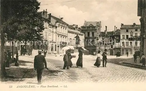 Angouleme Place Bouillaud Monument Kat. Angouleme