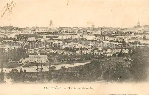 Angouleme Vue de Saint Martin Kat. Angouleme