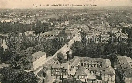 Angouleme Panorama de Saint Cybard Kat. Angouleme