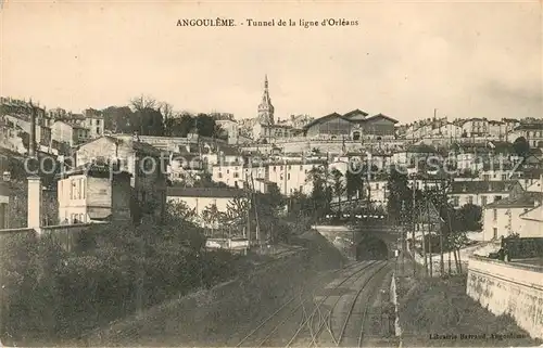 Angouleme Tunnel de la ligne d Orleans Chemin de fer Kat. Angouleme