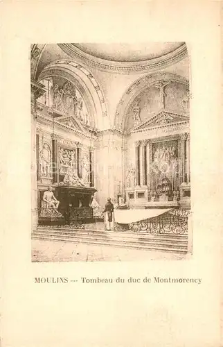 Moulins Allier Tombeau du Duc de Montmorency Kat. Moulins