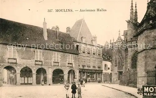 Moulins Allier Anciennes Halles Kat. Moulins