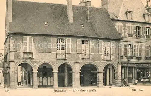 Moulins Allier Ancienne Halle Kat. Moulins