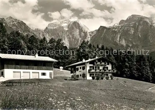 AK / Ansichtskarte Schoenau Berchtesgaden Haus Obergoebllehen  Kat. Berchtesgaden