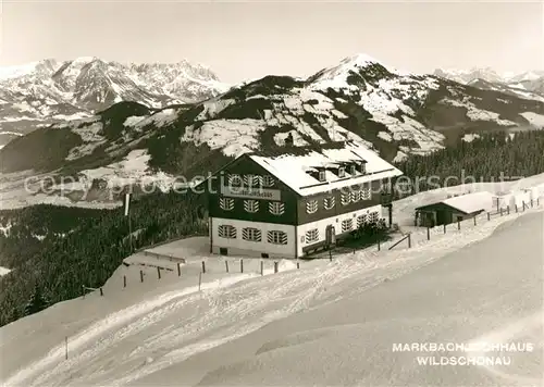AK / Ansichtskarte Wildschoenau Tirol Markbachjochhaus