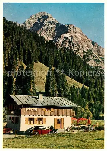 AK / Ansichtskarte Baad Mittelberg Kleinwalsertal Alpengasthof Noris Huette  Kat. Mittelberg