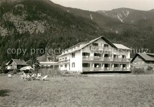 AK / Ansichtskarte Obertraun Seehotel Wenk  Kat. Obertraun