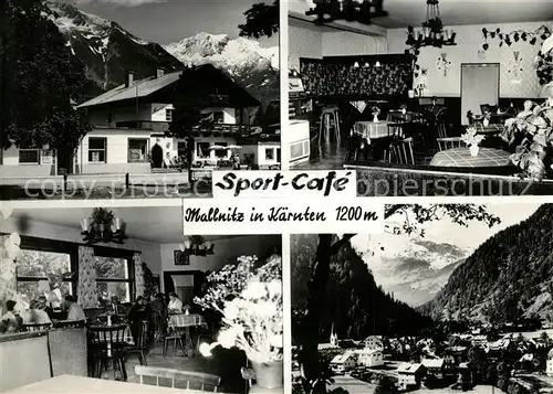 AK / Ansichtskarte Mallnitz Kaernten Sport Cafe 