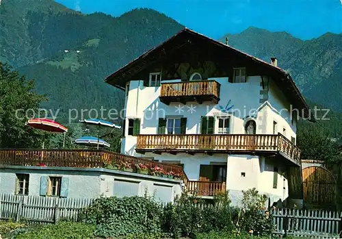 AK / Ansichtskarte Dorf Tirol Pension Beaten Hof  Kat. Tirolo