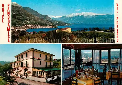 AK / Ansichtskarte Villa di Salo Hotel Ristorante Panoramica 