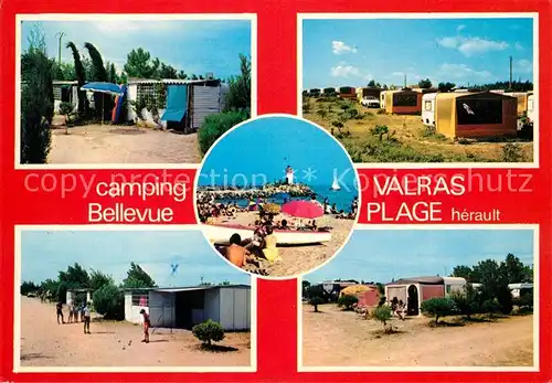 AK / Ansichtskarte Serignan Camping Valras Plage Kat. Serignan