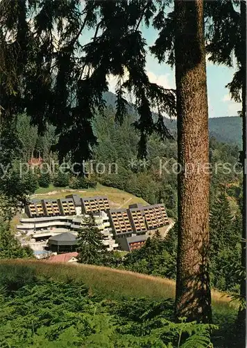 AK / Ansichtskarte Bad Rippoldsau Schwarzwald Kurklinik mit Kurmittelhaus Kat. Bad Rippoldsau Schapbach