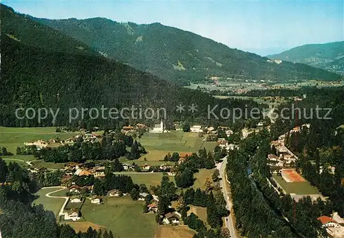 AK / Ansichtskarte Bad Kreuth Fliegeraufnahme bei Tegernsee Kat. Kreuth