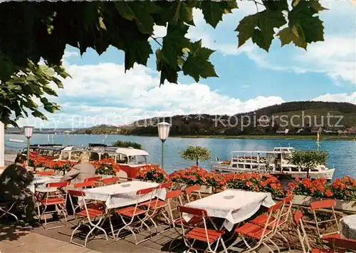 AK / Ansichtskarte Bad Niederbreisig Restaurant Terrasse am Rhein Kat. Bad Breisig