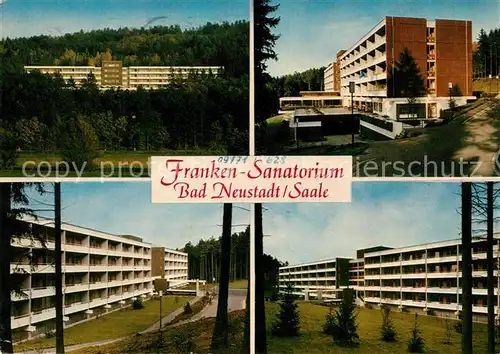 AK / Ansichtskarte Bad Neustadt Franken Sanatorium Kat. Bad Neustadt a.d.Saale