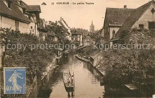 AK / Ansichtskarte Colmar Haut Rhin Elsass La petite Venise Kat. Colmar