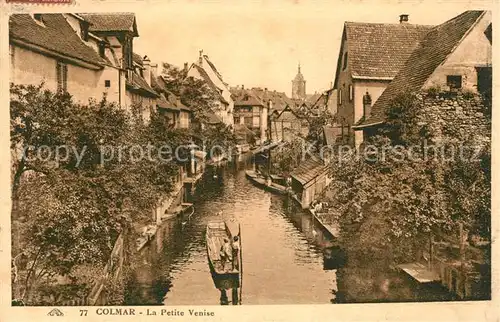 AK / Ansichtskarte Colmar Haut Rhin Elsass La Petite Venise Kat. Colmar