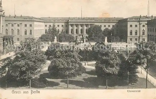 Berlin Universitaet Kat. Berlin
